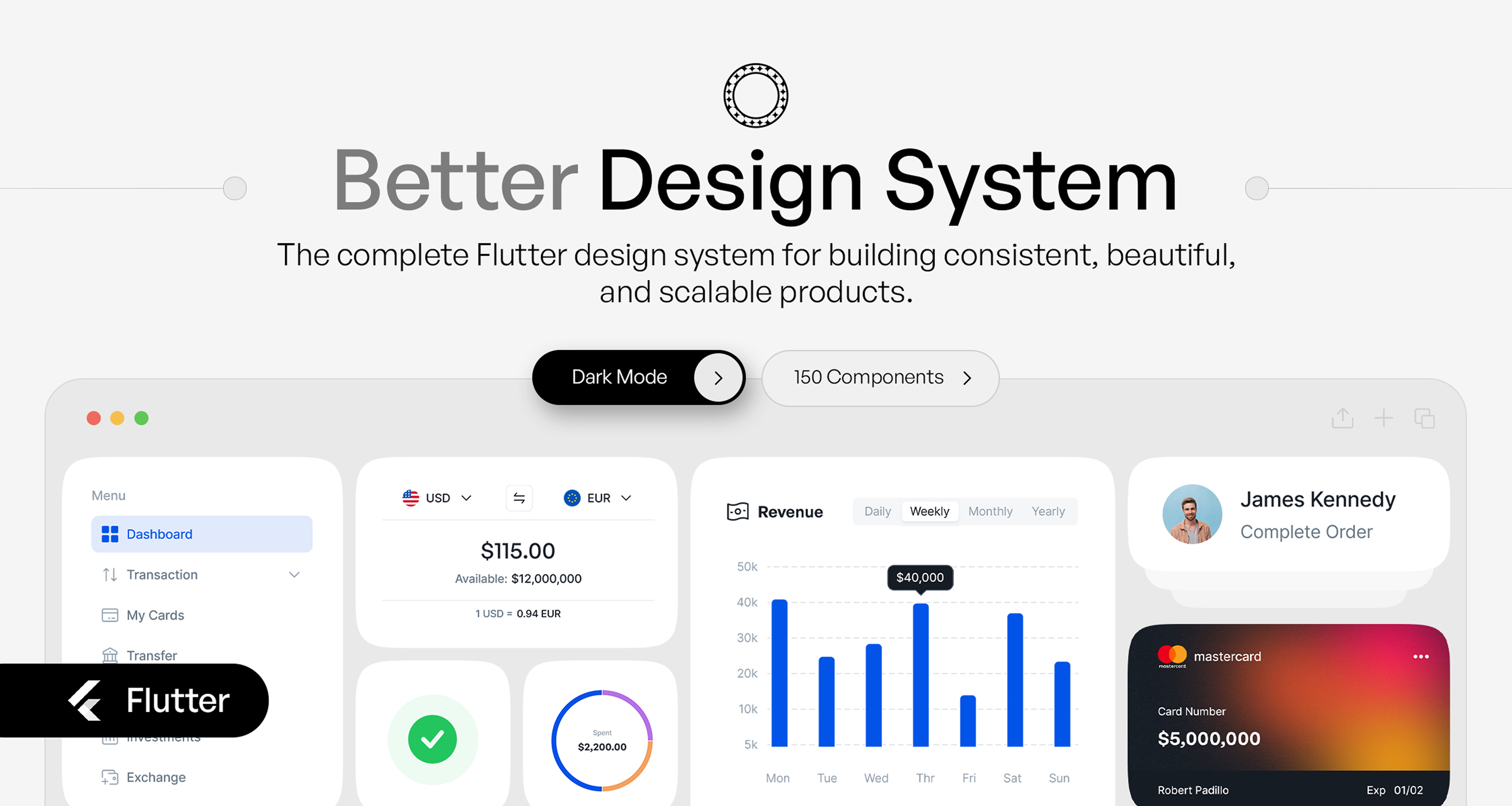 BetterUI — Flutter Design System for On-Demand Delivery | Lume Agency
